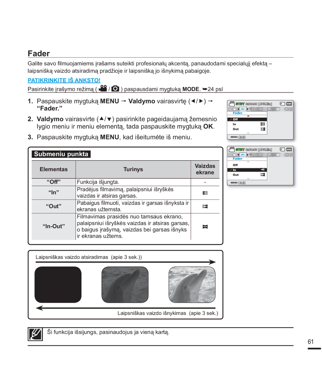 Samsung SMX-K40BP/XEB, SMX-F44BP/EDC, SMX-F40BP/XEB manual Dghu, ³DGHU´, ³,Q´, YdlgdvLuDwvludvJduvdv 