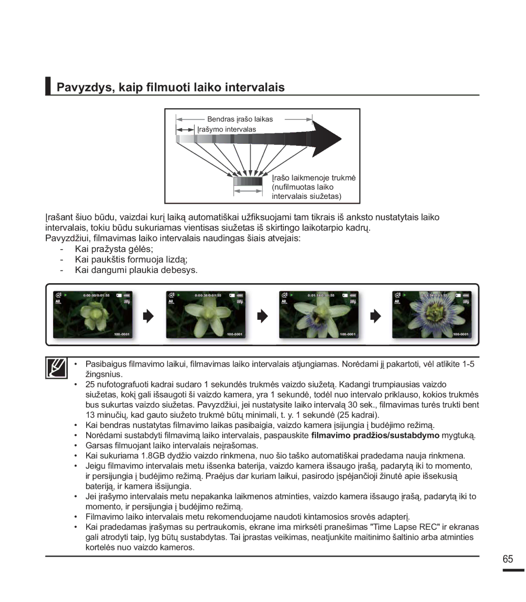 Samsung SMX-F44BP/EDC manual 3DY\G\VNDLS¿OPXRWLODLNRLQWHUYDODLV, DLSUDå\VWDJơOơV, DlGdqjxplSodxnldGhehv\V 