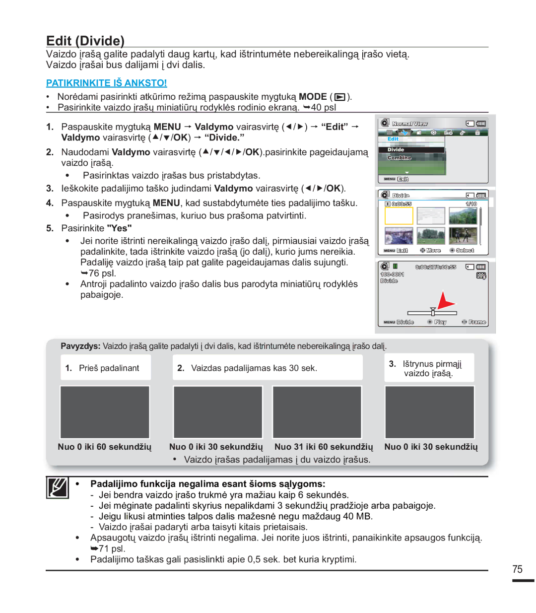 Samsung SMX-F40BP/XEB manual GlwLylgh, 9DLGRƳUDãDLEXVGDOLMDPLƳGYLGDOLV, 9DOG\PRYDLUDVYLUWĊcd2.p ³LYLGH´ 