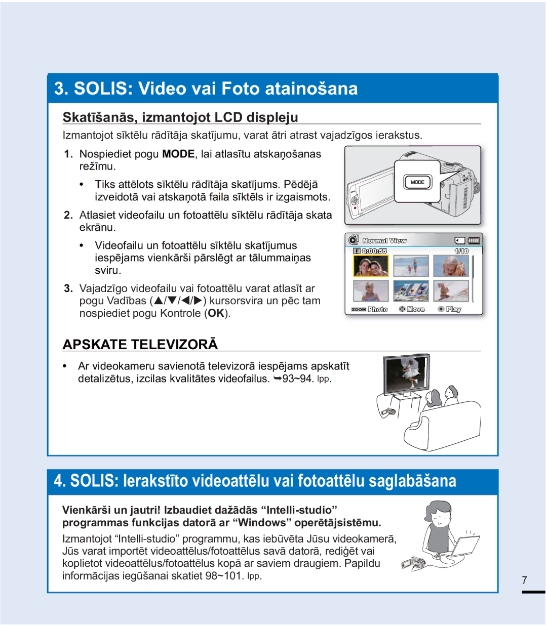 Samsung SMX-K40BP/XEB, SMX-F44BP/EDC manual 6NDWƯãDQƗVLPDQWRMRW/&GLVSOHMX, Vylux, QRVSLHGLHWSRJX.RQWUROH 2. 