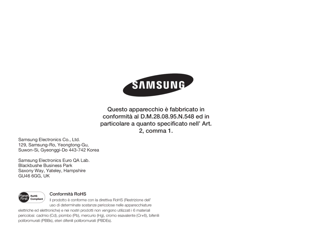 Samsung SMX-F70BP/EDC, SMX-F70SP/EDC manual 