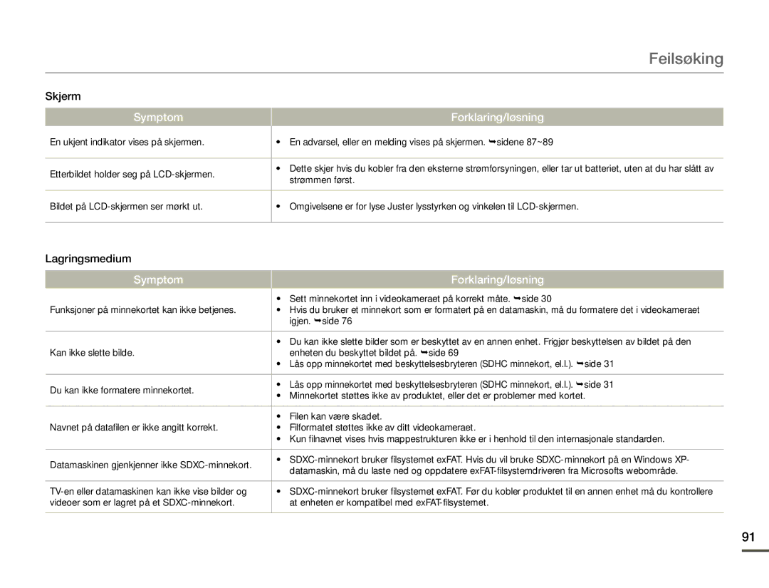 Samsung SMX-F70BP/EDC manual Sett minnekortet inn i videokameraet på korrekt måte. ¬side 