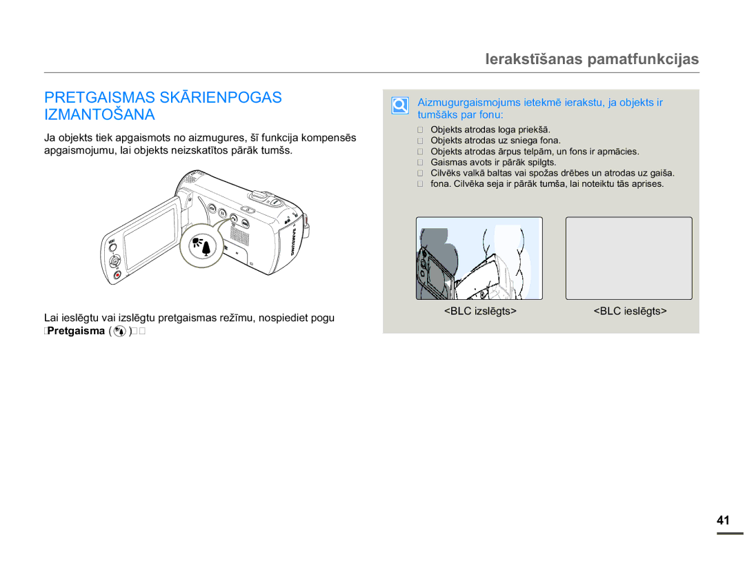 Samsung SMX-F70BP/EDC manual DSJDLVPRMXPXODLREMHNWVQHLVNDWƯWRVSƗUƗNWXPãV, 3UHWJDLVPD, %/&Lvoɲjwv!%/&Lhvoɲjwv 