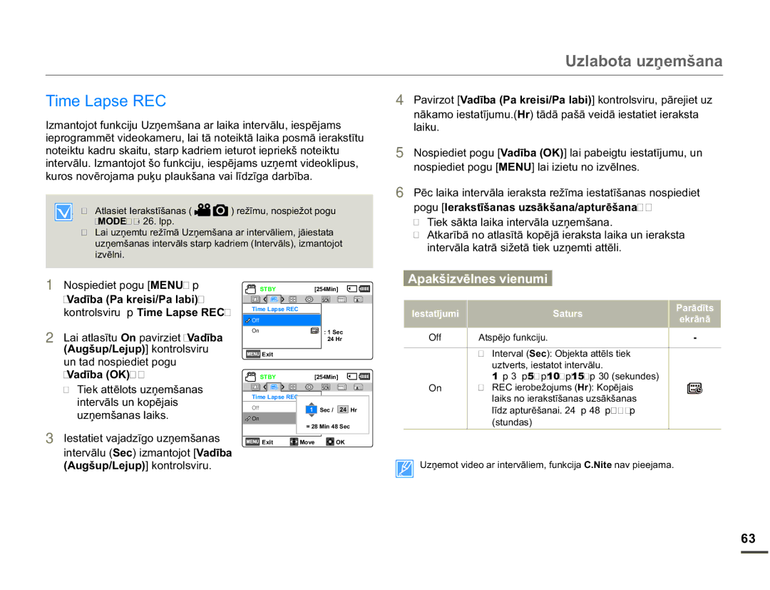 Samsung SMX-F70BP/EDC manual 7LPH/DSVH5, LqwhuyɨovXqNrsɲmdlv, XƼHPãDQDVODLNV, Odlnx 