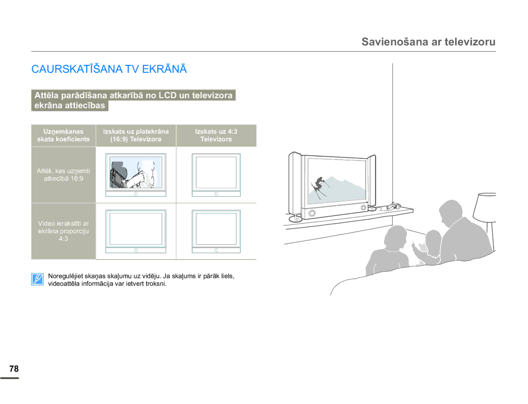 Samsung SMX-F70BP/EDC manual 6DYLHQRãDQDDUWHOHYLRUX, $856.$7Ʈâ$1$79.5Ɩ1Ɩ, 7HOHYLRUD 