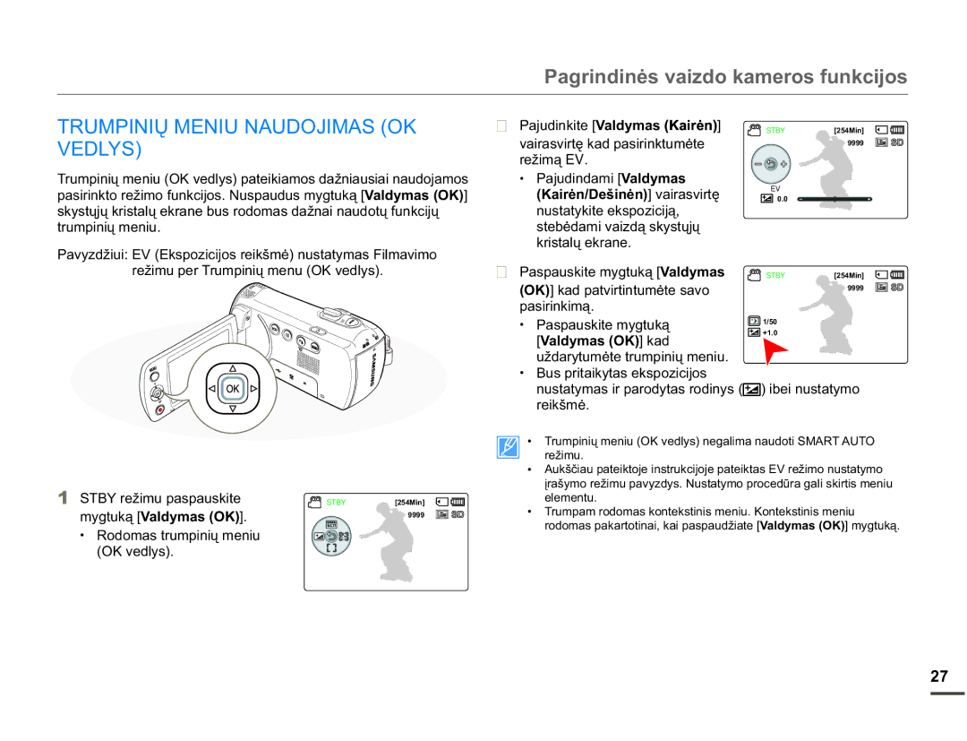 Samsung SMX-F70BP/EDC manual 75803,1,Ǐ01,81$82-,0$62. 9/6, JWXNą9DOG\PDV2., NULVWDOǐHNUDQH, 9DOG\PDV2. kad 