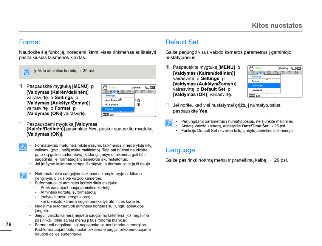 Samsung SMX-F70BP/EDC manual Format, HIDXOW6HW, Dqjxdjh, SdvlwdlnlxvldvOdlnphqrvNodlgdv Qxvwdw\Wxrvlxv, SdvsdxvnlwhHv 