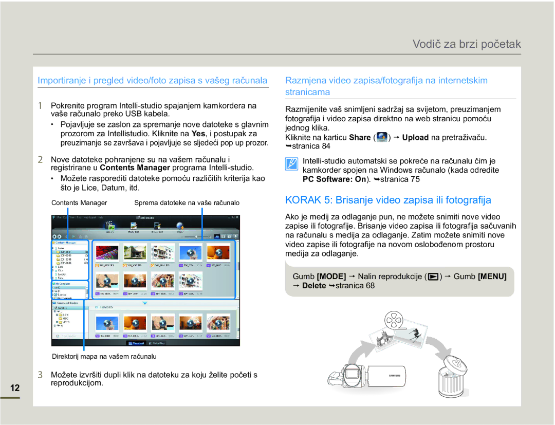 Samsung SMX-F70BP/EDC manual ÃwrMh/LfhDwxpLwg, Reprodukcijom 