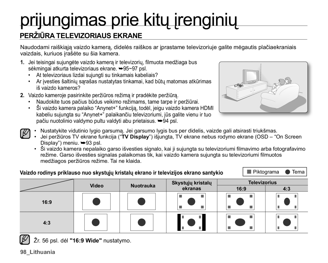 Samsung SMX-K40BP/XEB manual 35ä,ǋ5$7/9,=25,$86.5$1, YDLGDLVNXULXRVƳUDãơWHVXãLDNDPHUD, B/Lwkxdqld 