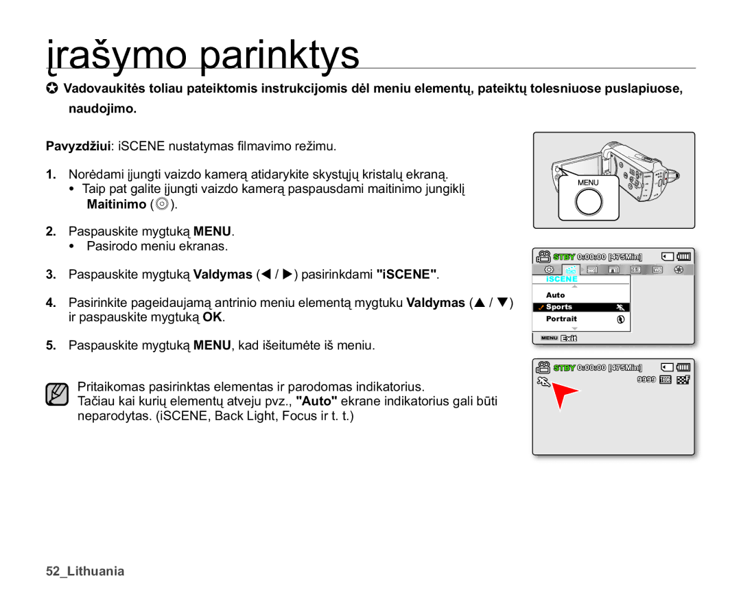 Samsung SMX-K40BP/XEB manual Qdxgrmlpr, 3DVLURGRPHQLXHNUDQDV, B/Lwkxdqld 