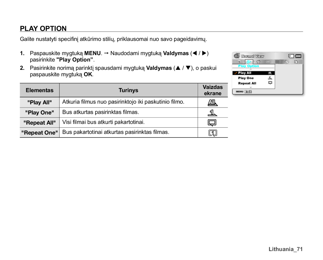 Samsung SMX-K40BP/XEB Play Option, XvDwnxuwdvSdvlulqnwdv¿Opdv, 9LVL¿OPDLEXVDWNXUWLSDNDUWRWLQDL, Lwkxdqldb 