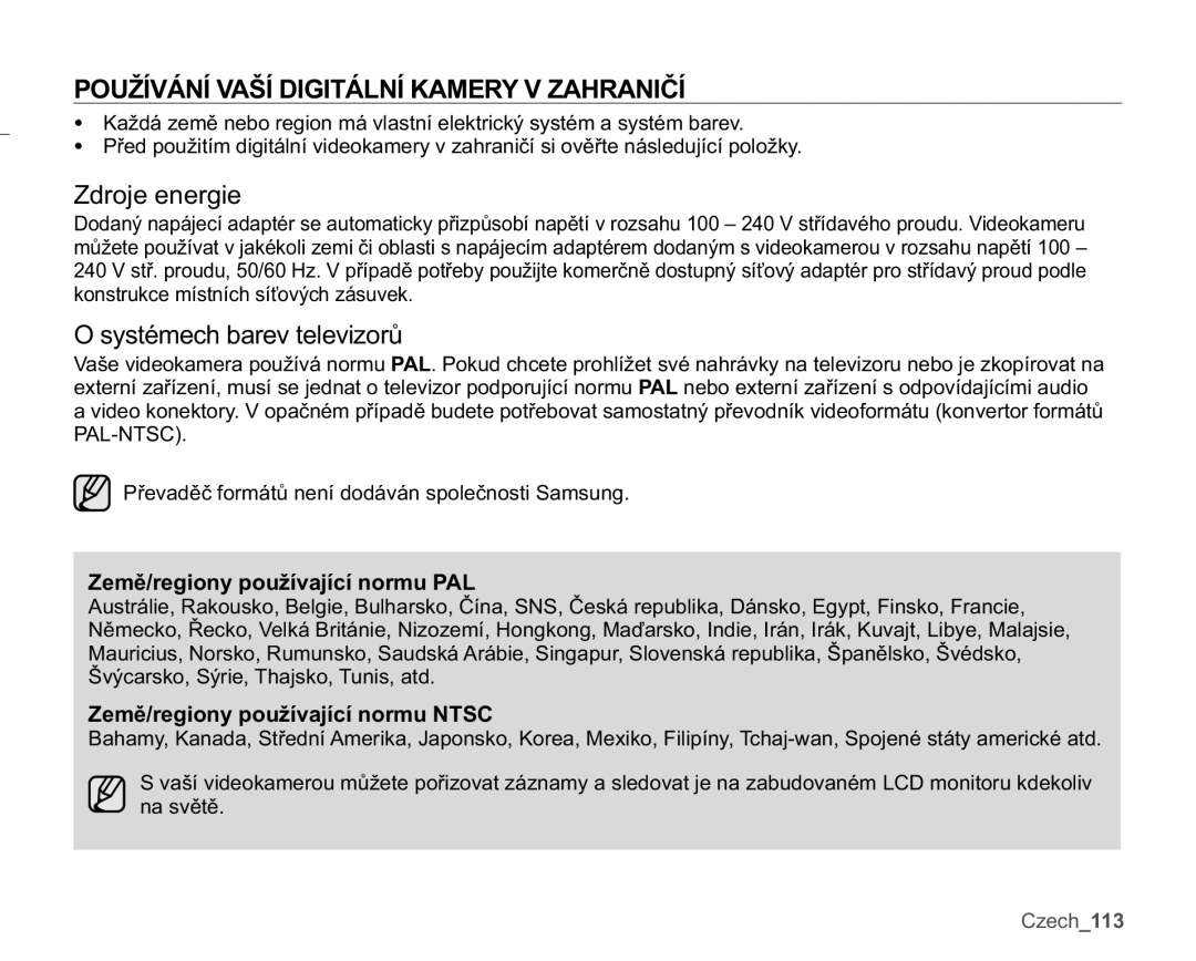 Samsung SMX-K40BP/EDC, SMX-K40SP/EDC manual 328äË9È1Ë9$âË,*,7È/1Ë.$059=$+5$1,ýË, V\VWpPHFKEDUHYWHOHYLRUĤ, QdVyčwč 