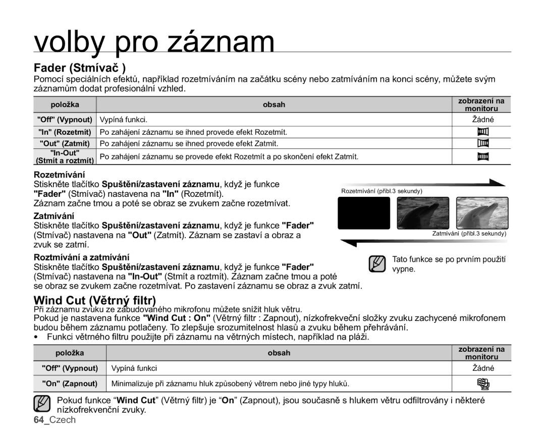 Samsung SMX-K44BP/EDC DGHU6WPtYDþ, LQG&XW9ČWUQê¿OWU, IQDPĤPGRGDWSURIHVLRQiOQtYKOHG, 5RHWPtYiQt, =DWPtYiQt 