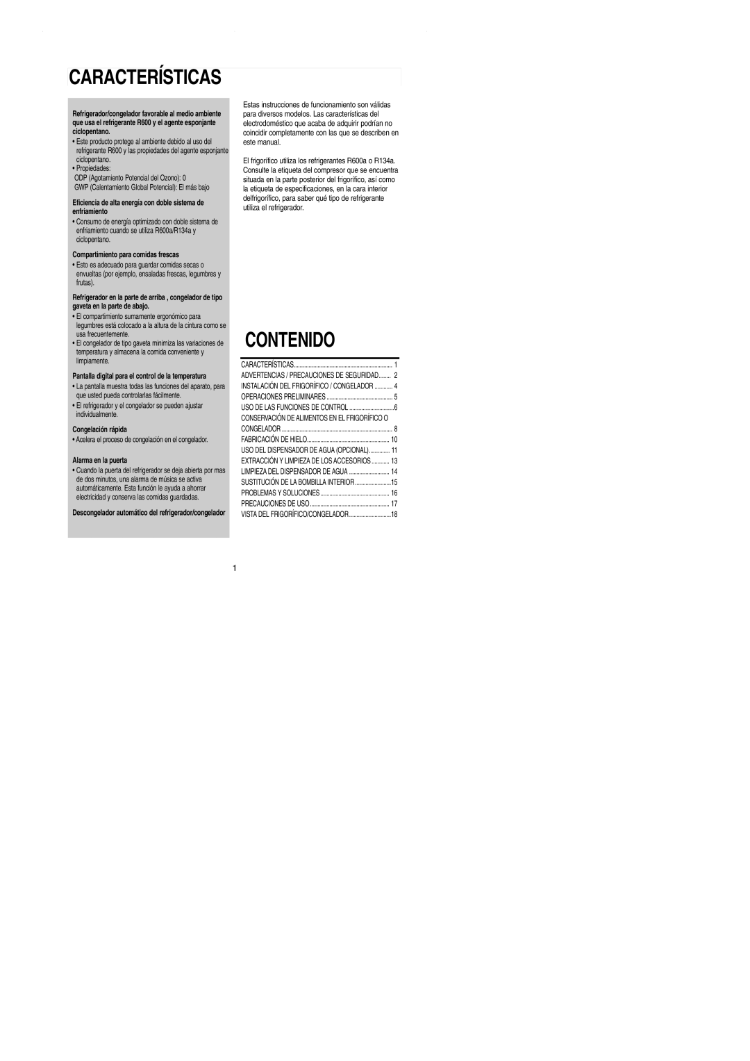 Samsung SN629EPPSQ/XES manual Compartimiento para comidas frescas, Congelación rápida, Alarma en la puerta 