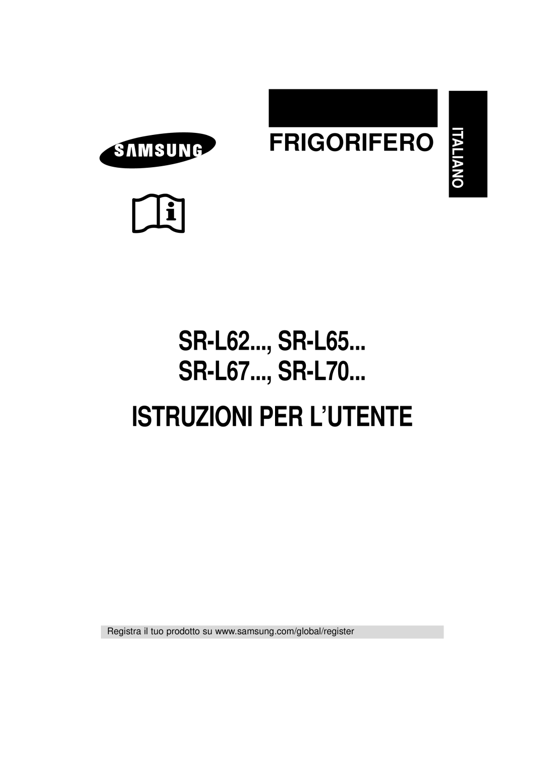 Samsung SN679EPPSQ/XET manual Istruzioni PER L’UTENTE 