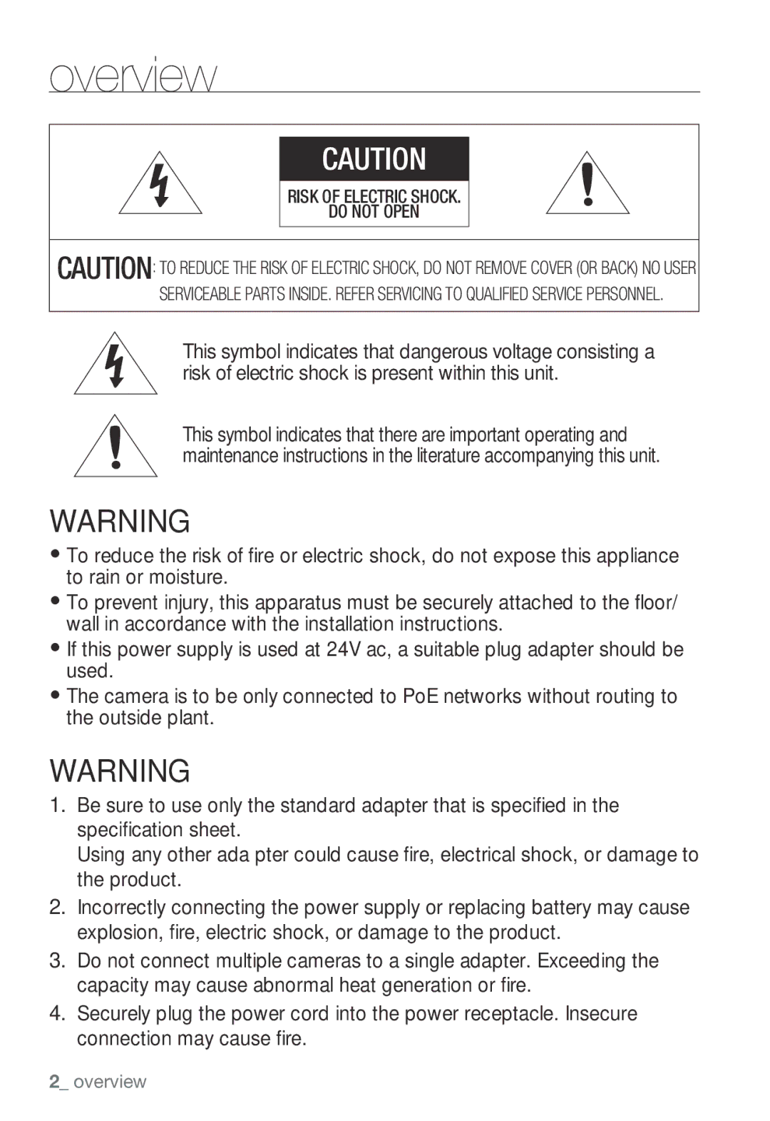 Samsung SNB-3000(P) user manual Overview 