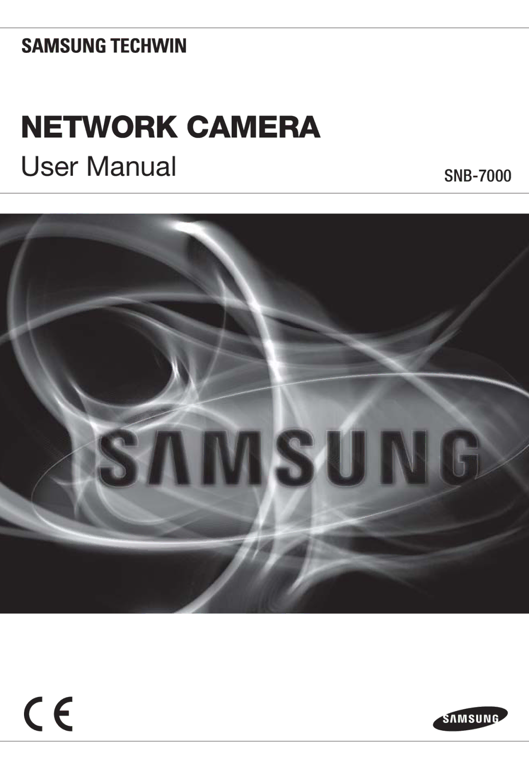 Samsung SNB-7000 user manual Network Camera 