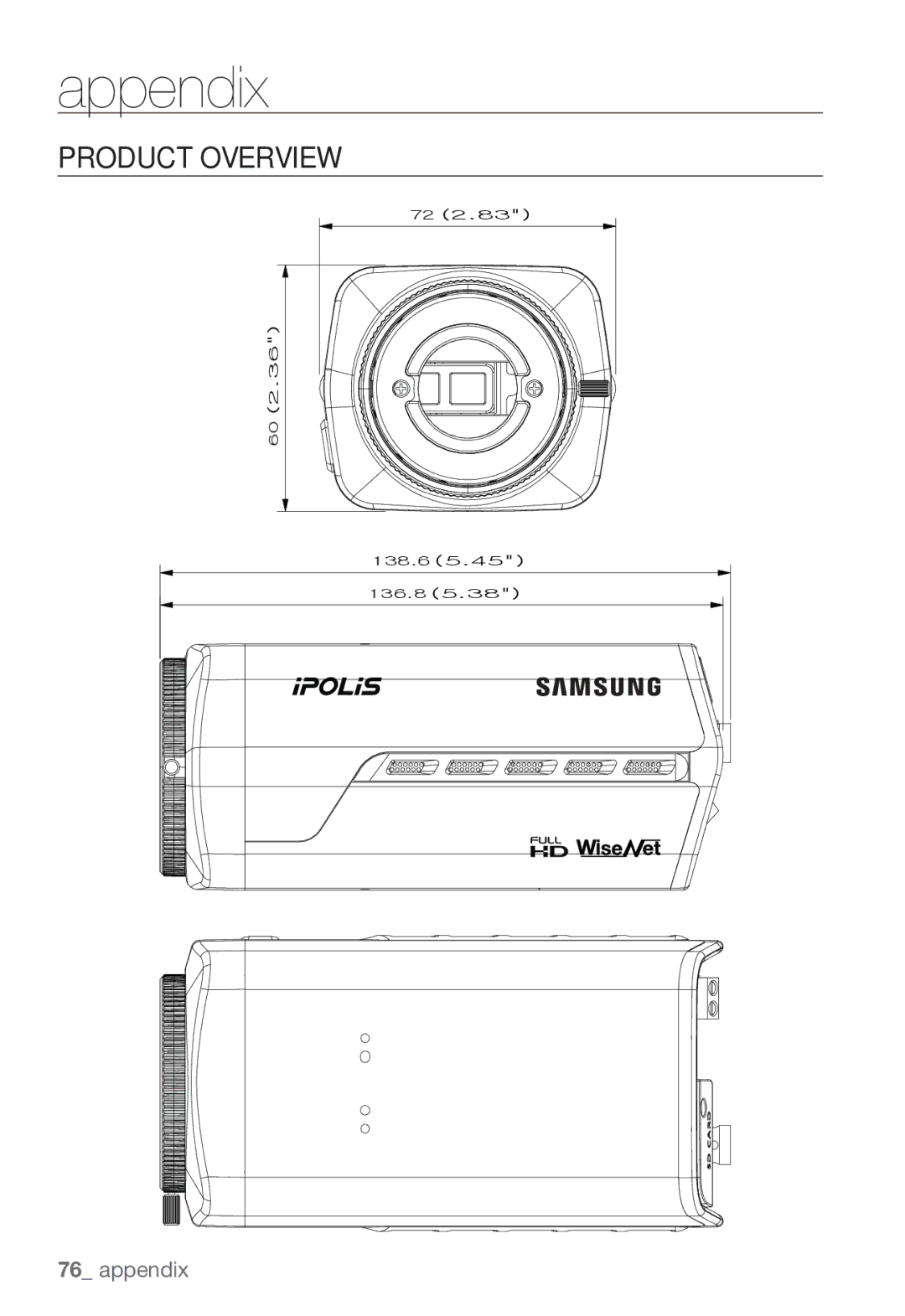 Samsung SNB-7000 user manual Product Overview 