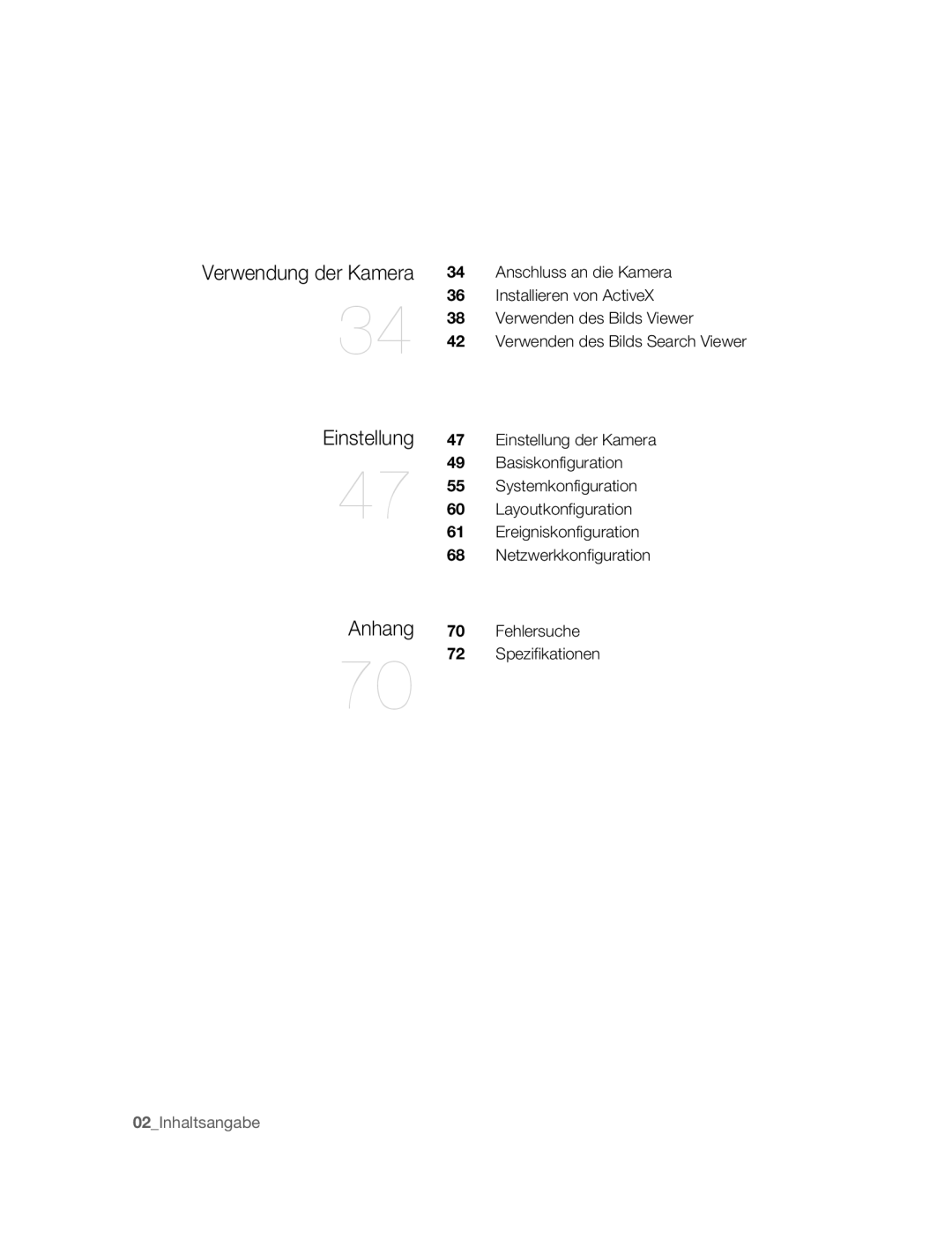 Samsung SNC-B2315P manual Anhang 