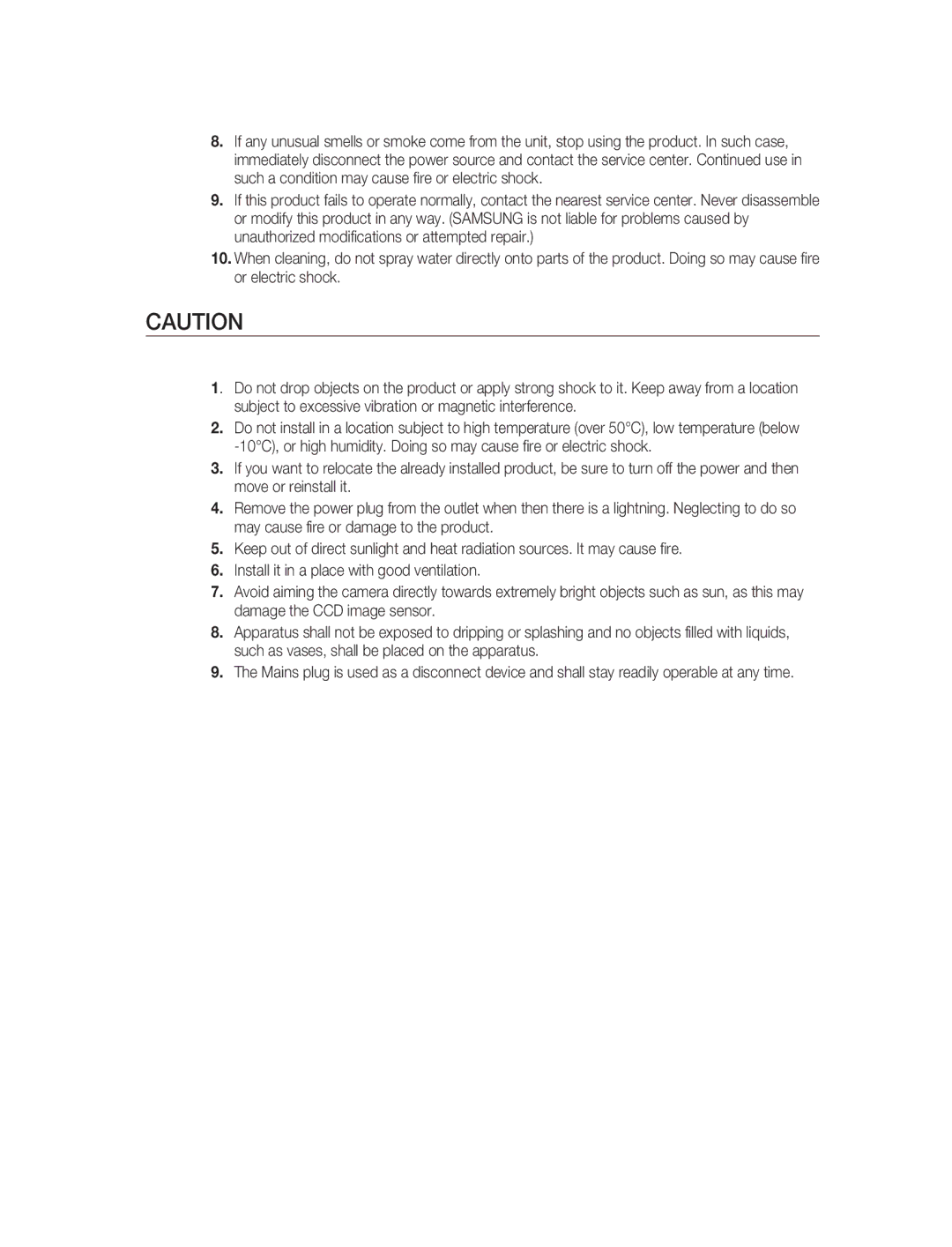 Samsung SNC-B2315P manual 