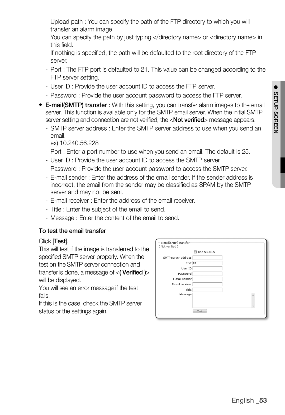 Samsung SNC-B2331P manual English 