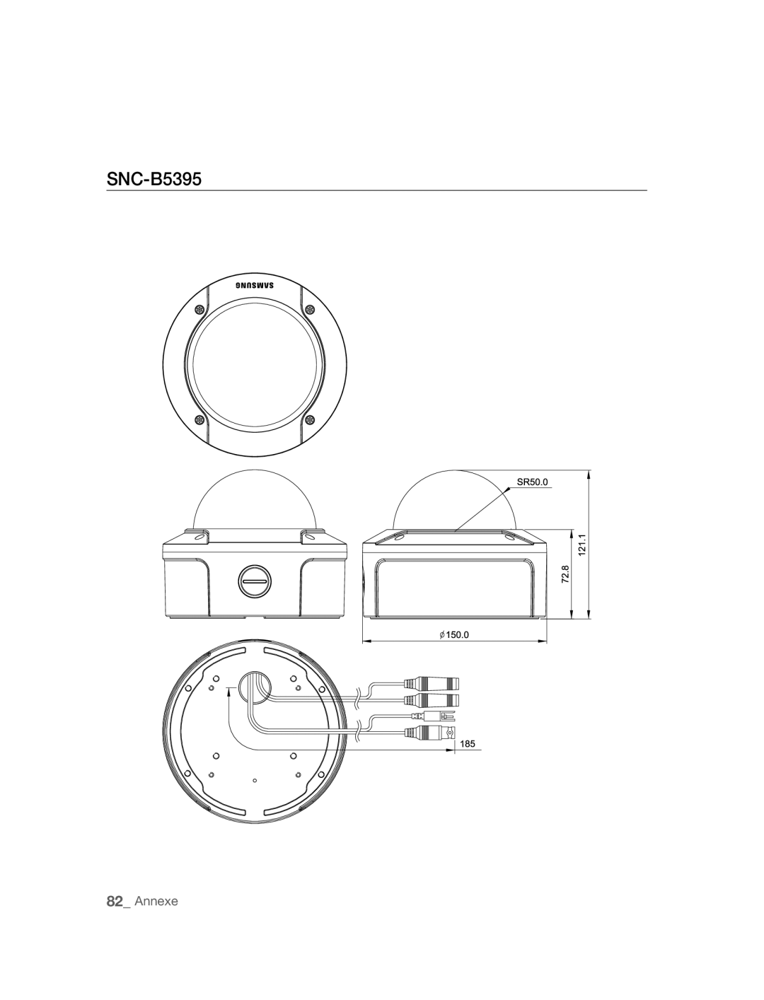 Samsung SNC-B5395P manual 