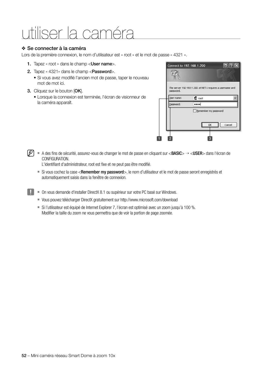 Samsung SNC-C6225P, SNC-C7225P manual Configuration 