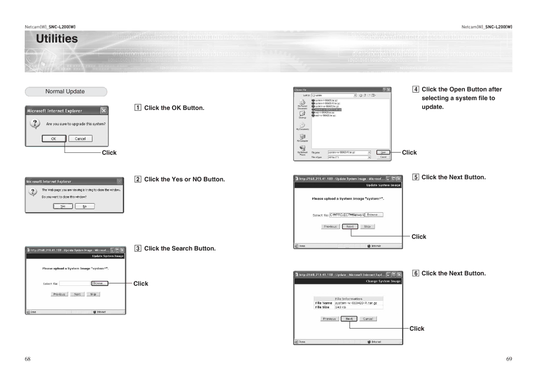 Samsung SNC-L200P manual Normal Update 