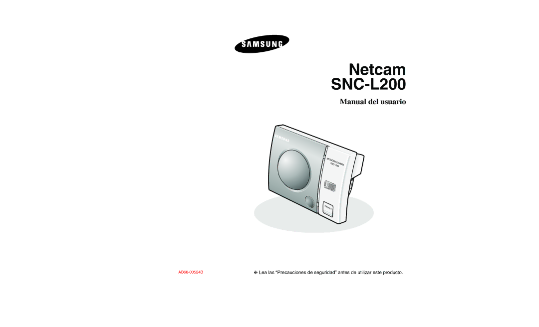 Samsung SNC-L200N manual Netcam SNC-L200 