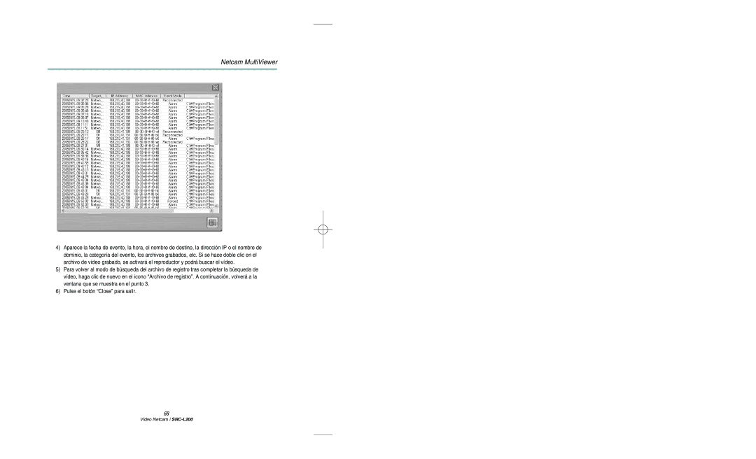 Samsung SNC-L200N manual Netcam MultiViewer 