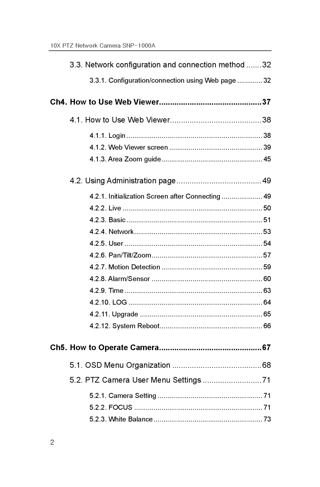 Samsung SNP-1000A user manual Network configuration and connection method 