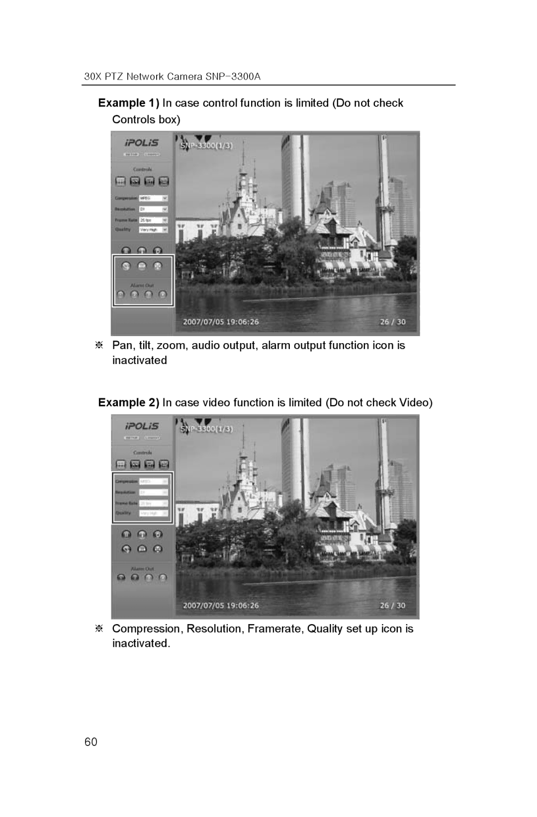 Samsung user manual 30X PTZ Network Camera SNP-3300A 