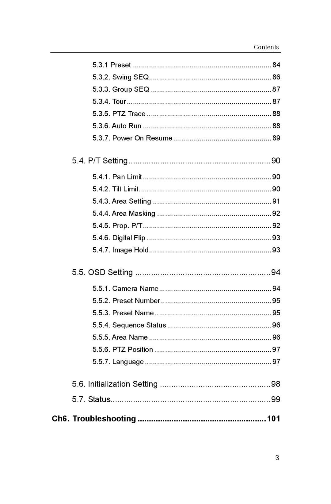 Samsung SNP-3300A user manual 101 