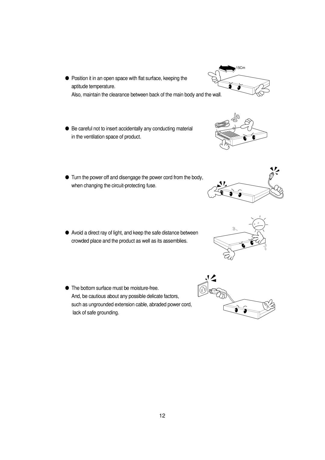 Samsung SNS-110P manual 15Cm 