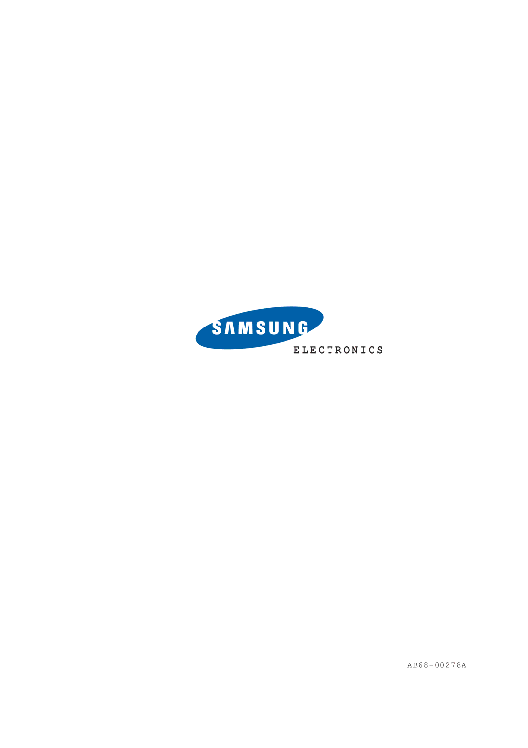 Samsung SNS-110P manual E C T R O N I C S 