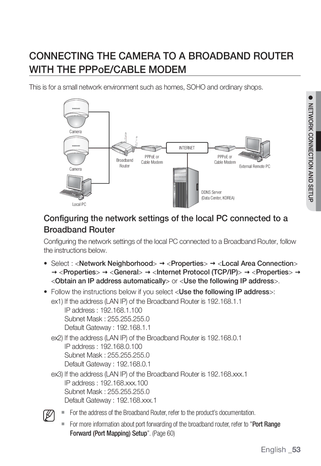 Samsung SNV-7082, SND-7082F, SNB-7002 user manual Camera Ddns Server Local PC Data Center, Korea 