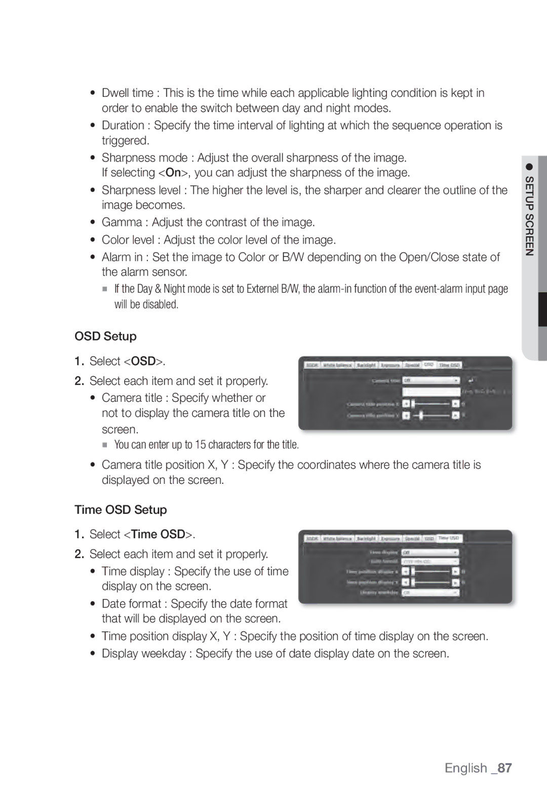 Samsung SNB-7002, SNV-7082, SND-7082F user manual English 