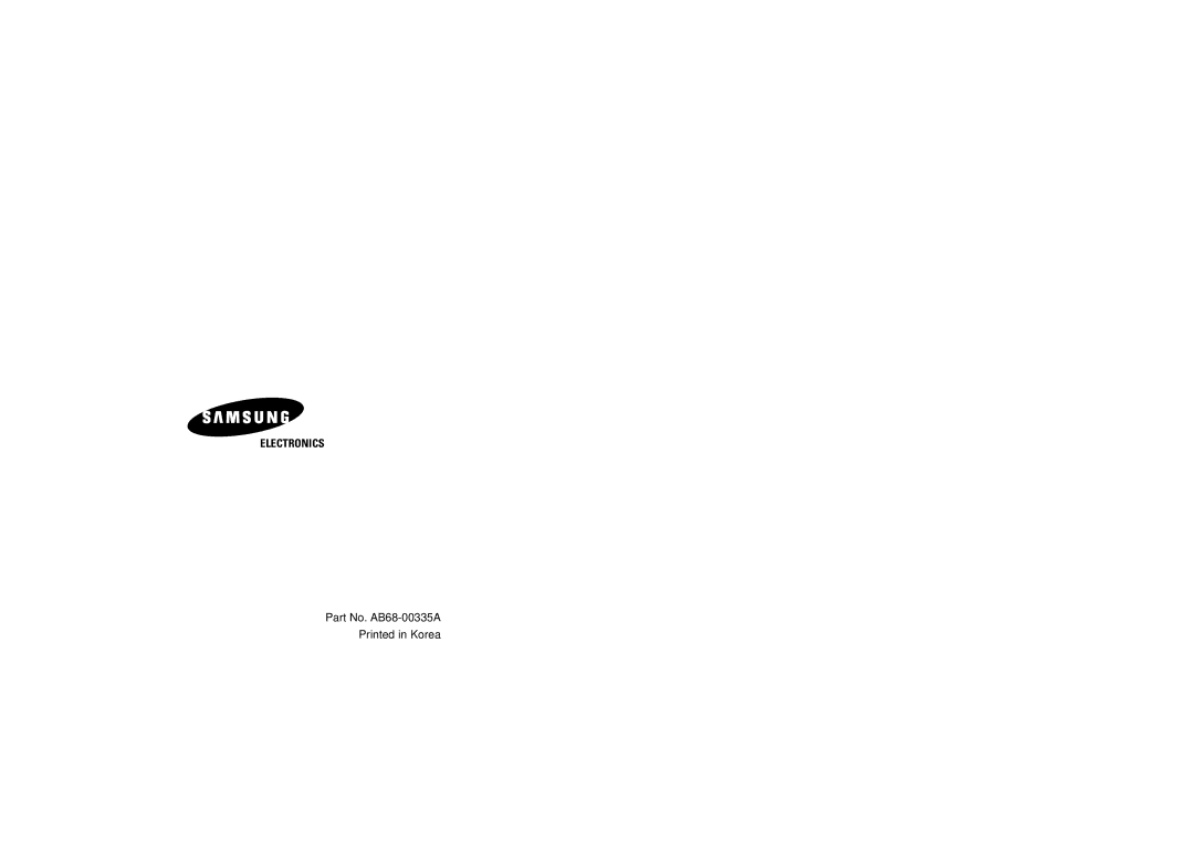 Samsung SOC-220P/W manual Electronics 