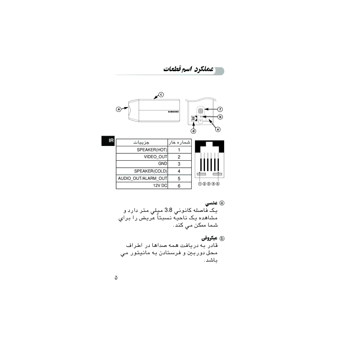 Samsung SOC-C120P/K, SOC-B120P/K manual Ufd 