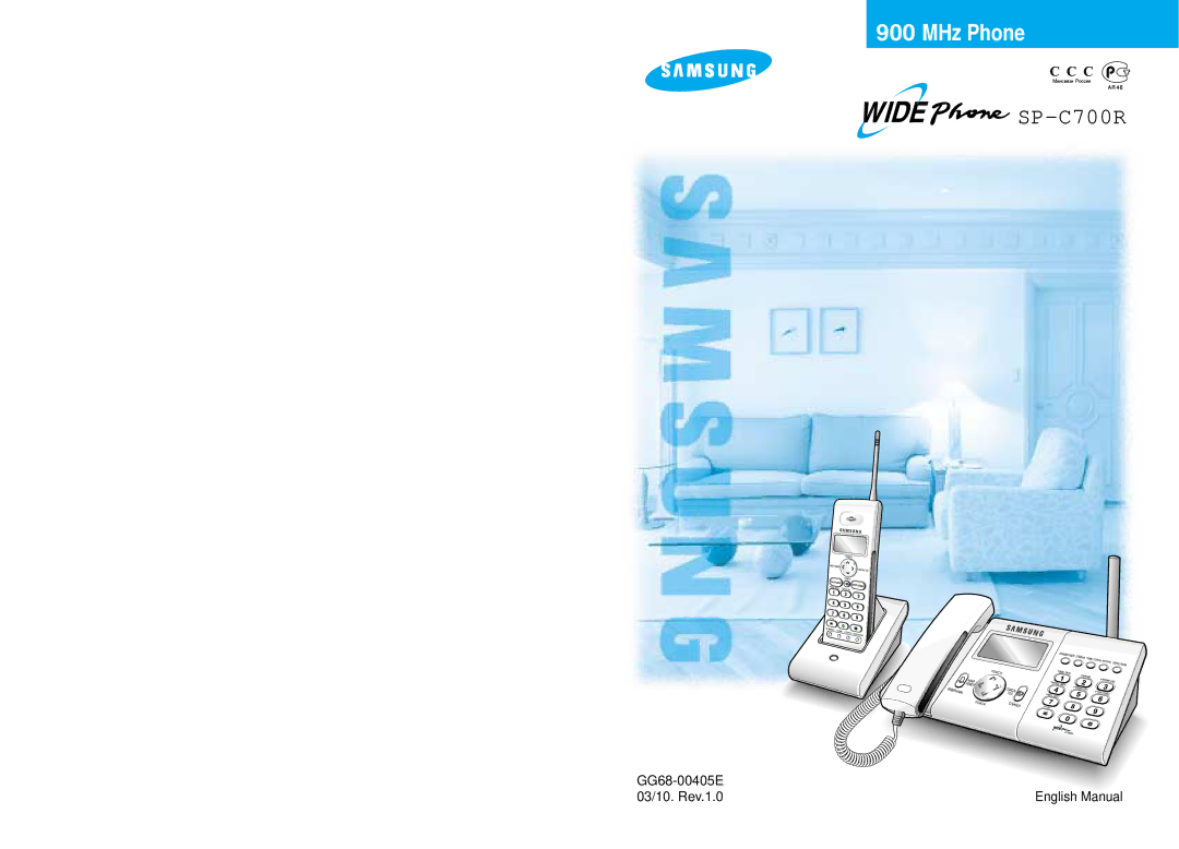 Samsung SP-C700R manual English Manual 