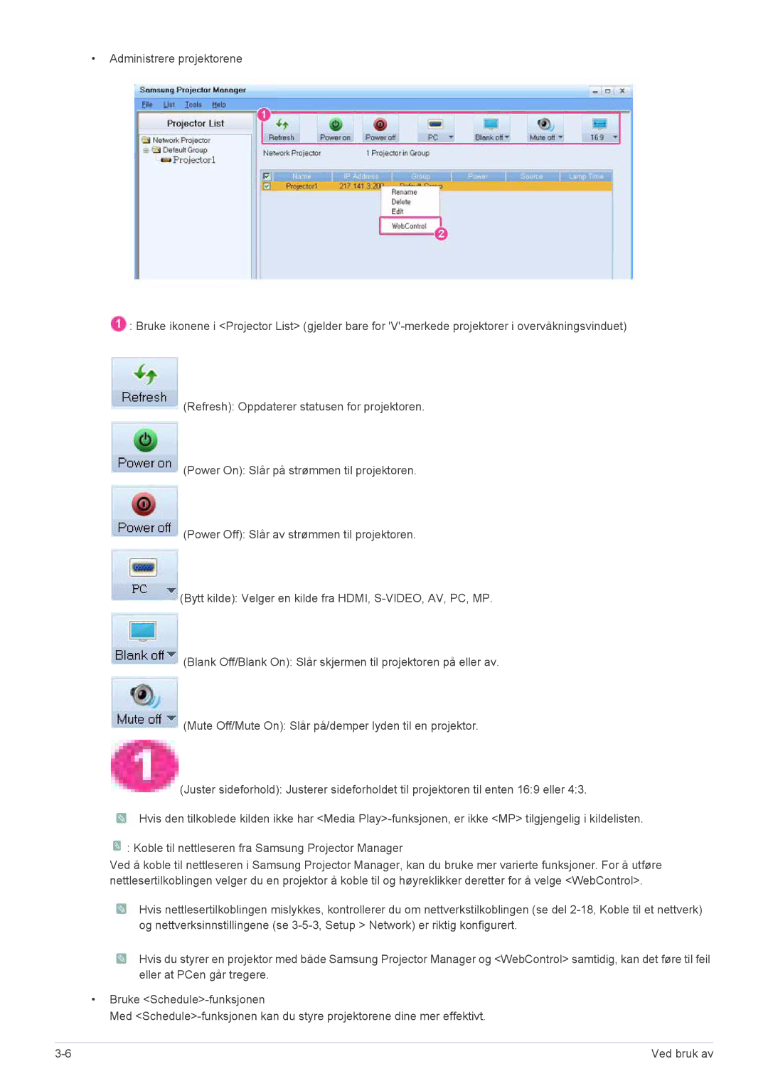 Samsung SP1055XWX/EN, SP1005XWX/EN manual 