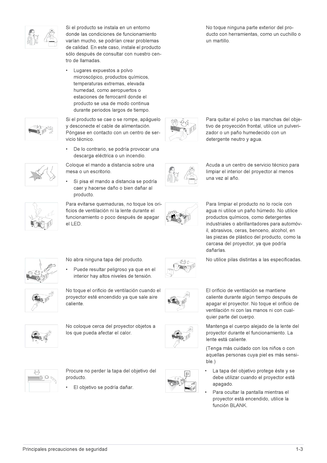 Samsung SP1055XWX/EN, SP1055XWX/ZX manual 