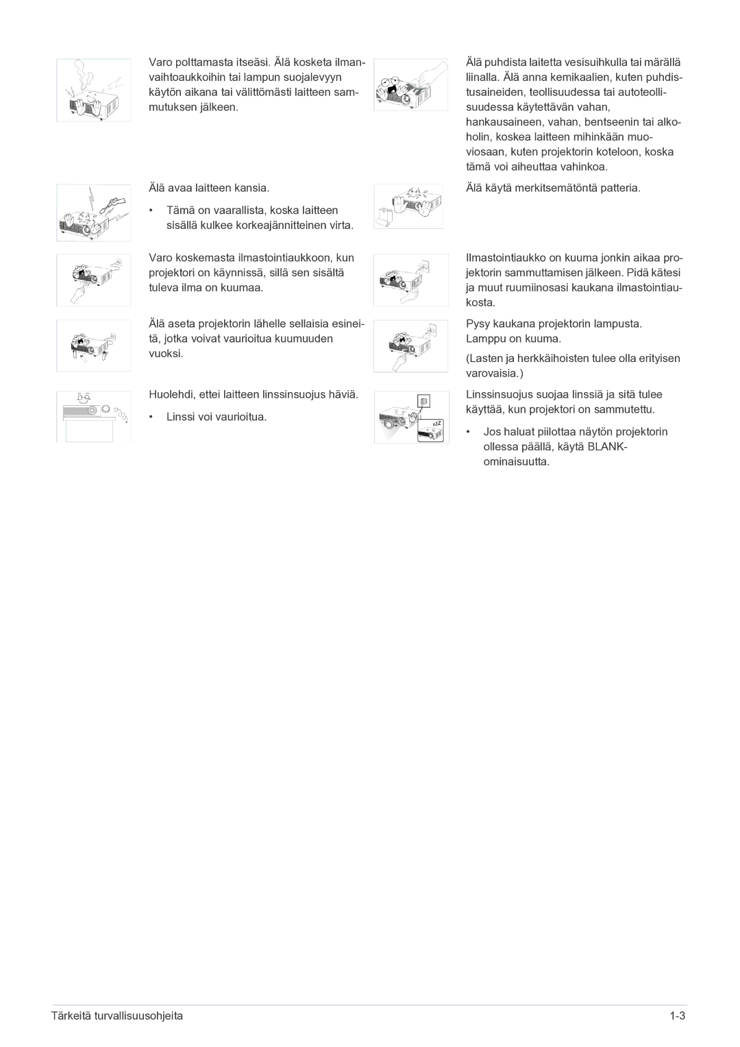 Samsung SP2203XWCX/EN manual 