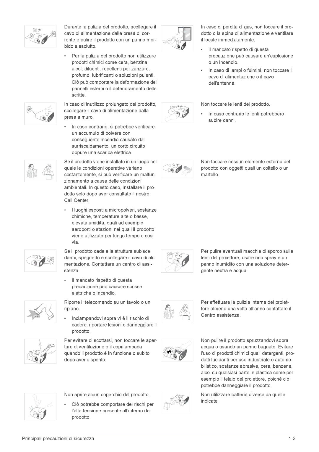 Samsung SP2203XWX/EN, SP2503XWX/EN, SP2003XWX/EN manual 