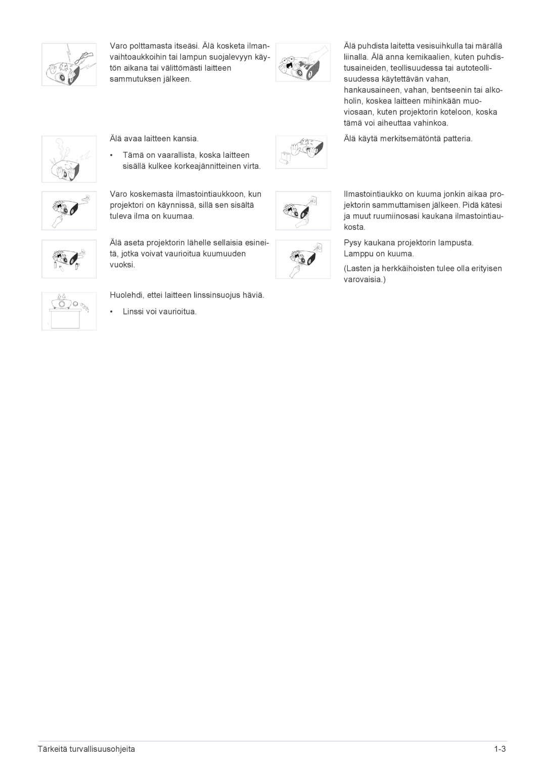 Samsung SP2503XWX/EN, SP2203XWX/EN manual 