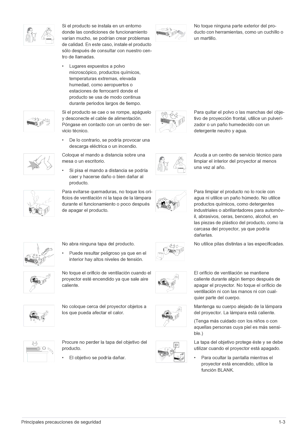 Samsung SP2003SWX/EN, SP2503SWX/EN manual 