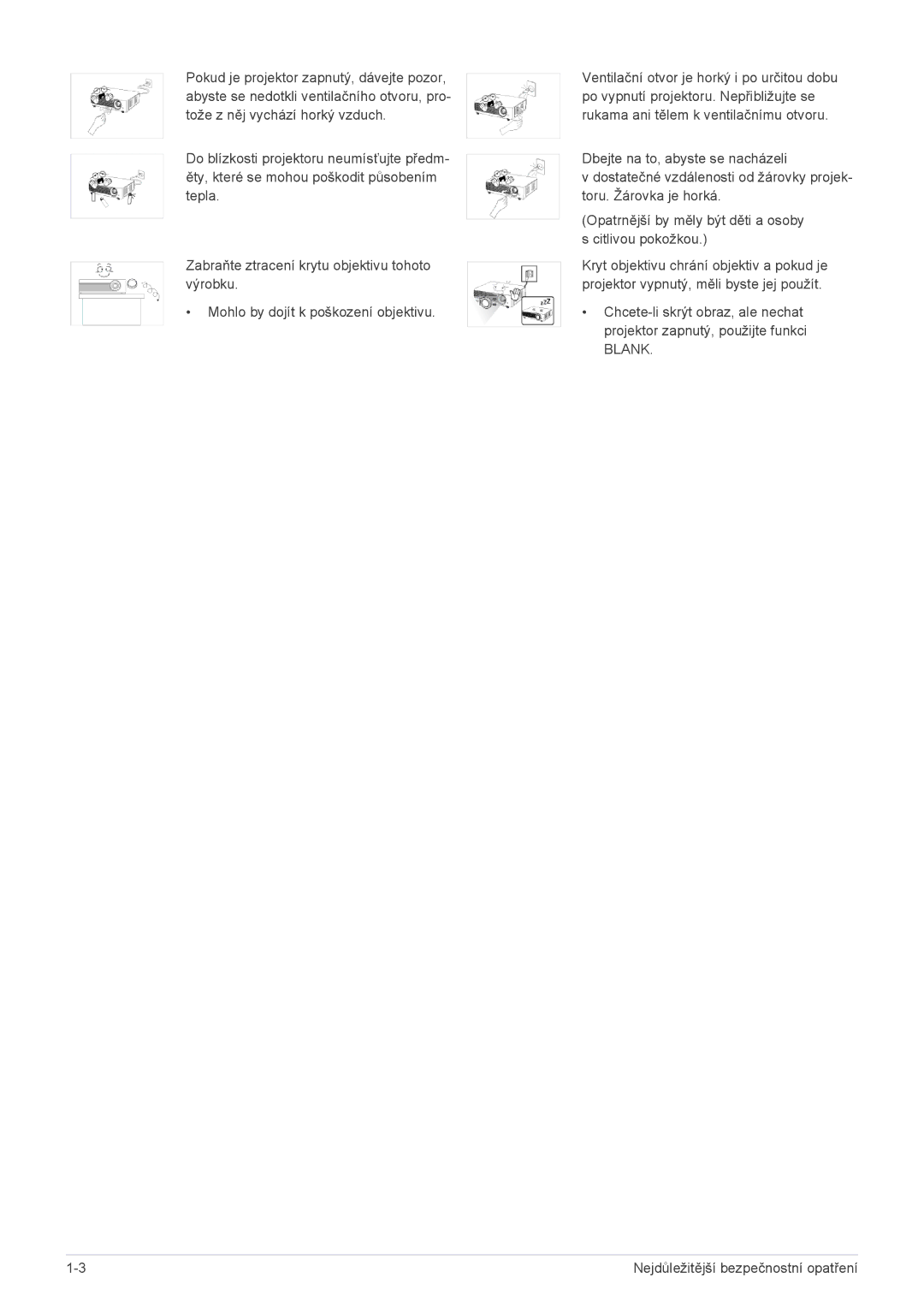 Samsung SP2503XWCX/EN, SP2203XWCX/EN manual Blank 