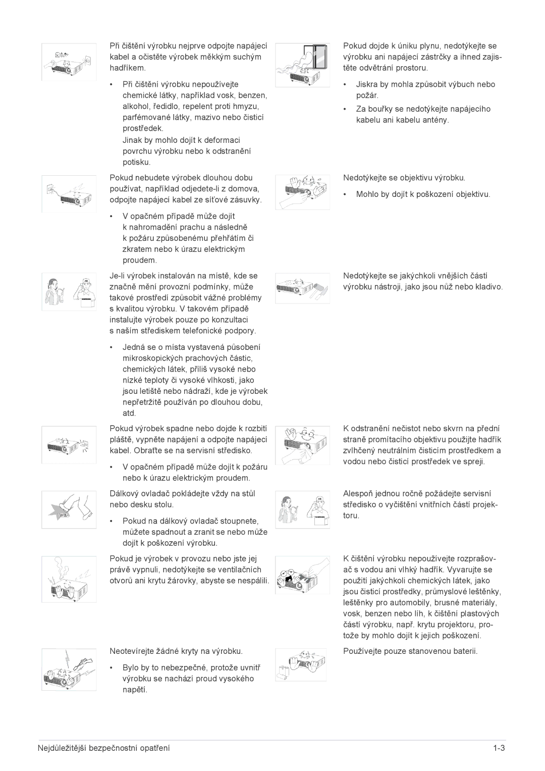 Samsung SP2203XWCX/EN, SP2503XWCX/EN manual 