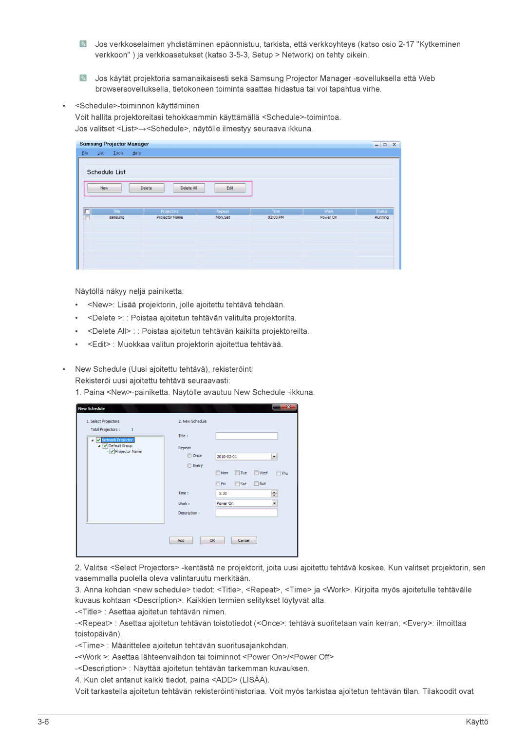 Samsung SP2553WWX/EN, SP2553XWX/EN manual 