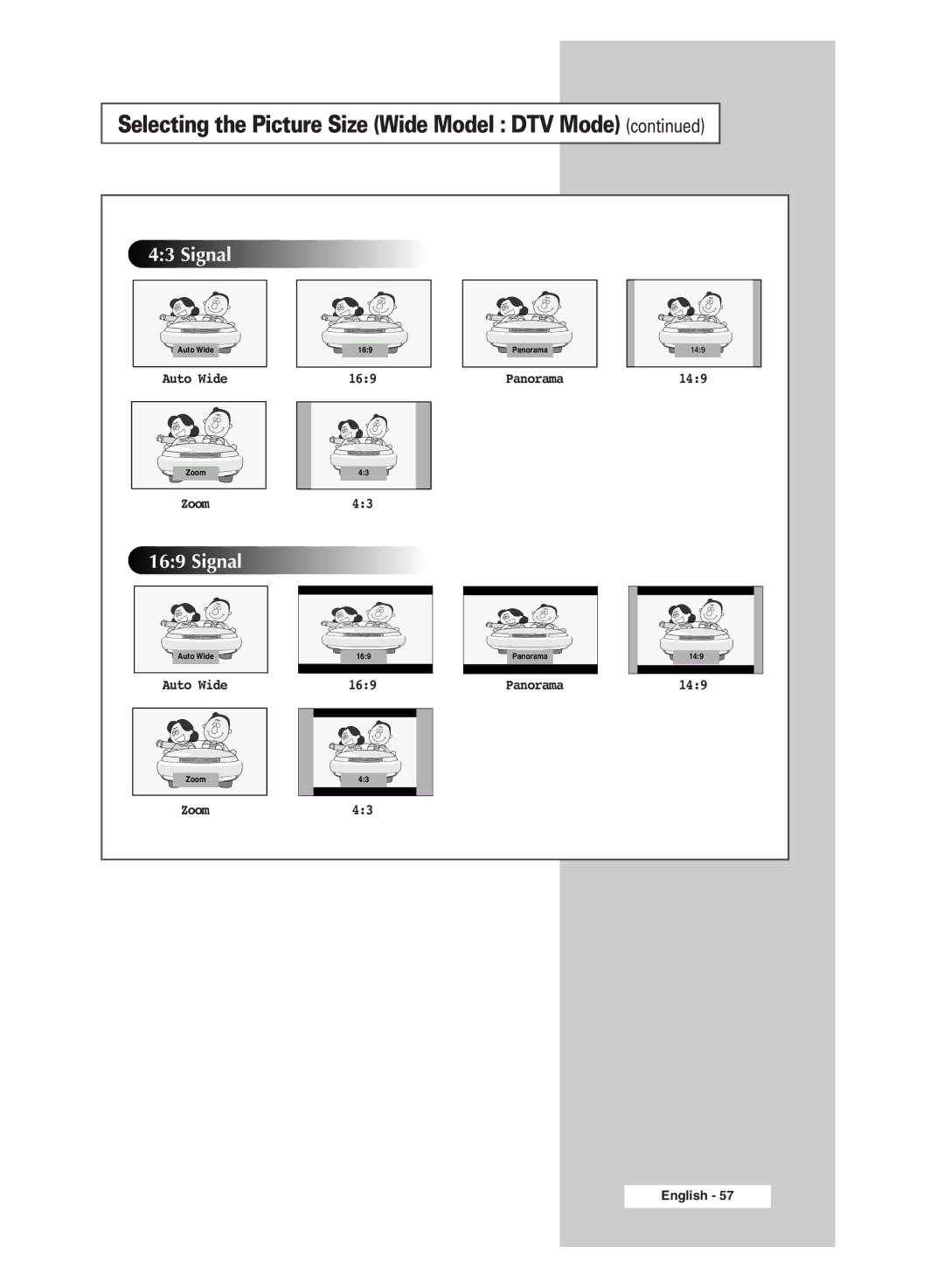 Samsung SP43Q5 manual Signal 